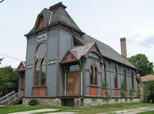 Restored Temple Zion in 2008.